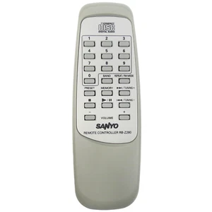 Radio remota portátil CD original de fábrica Sanyo RB-Z280 para Sanyo MCD-Z280 - Imagen 1 de 5