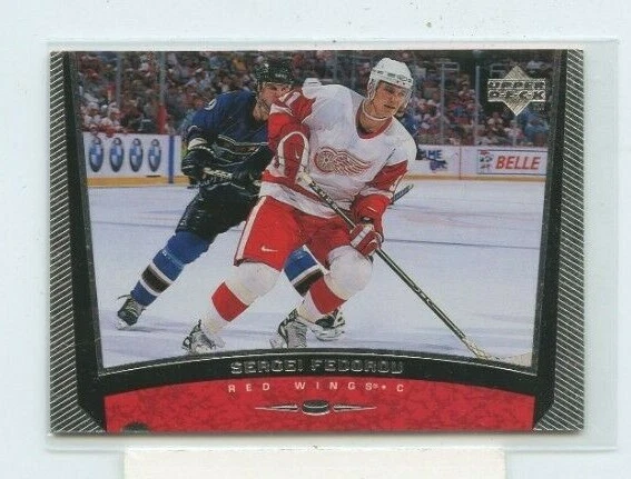 SERGEI FEDOROV 1998-99 Upper Deck Red Wings Hockey  #262 - Image 1 of 1