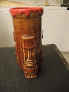 Three 3 Faces Volcano Moai Tiki Mug Vase Squid Drei Farm Diablo Mask Munk Statue - Picture 1 of 5