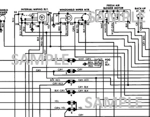 1982 PORSCHE 911SC Wiring Diagram b/w pdf - Picture 1 of 1