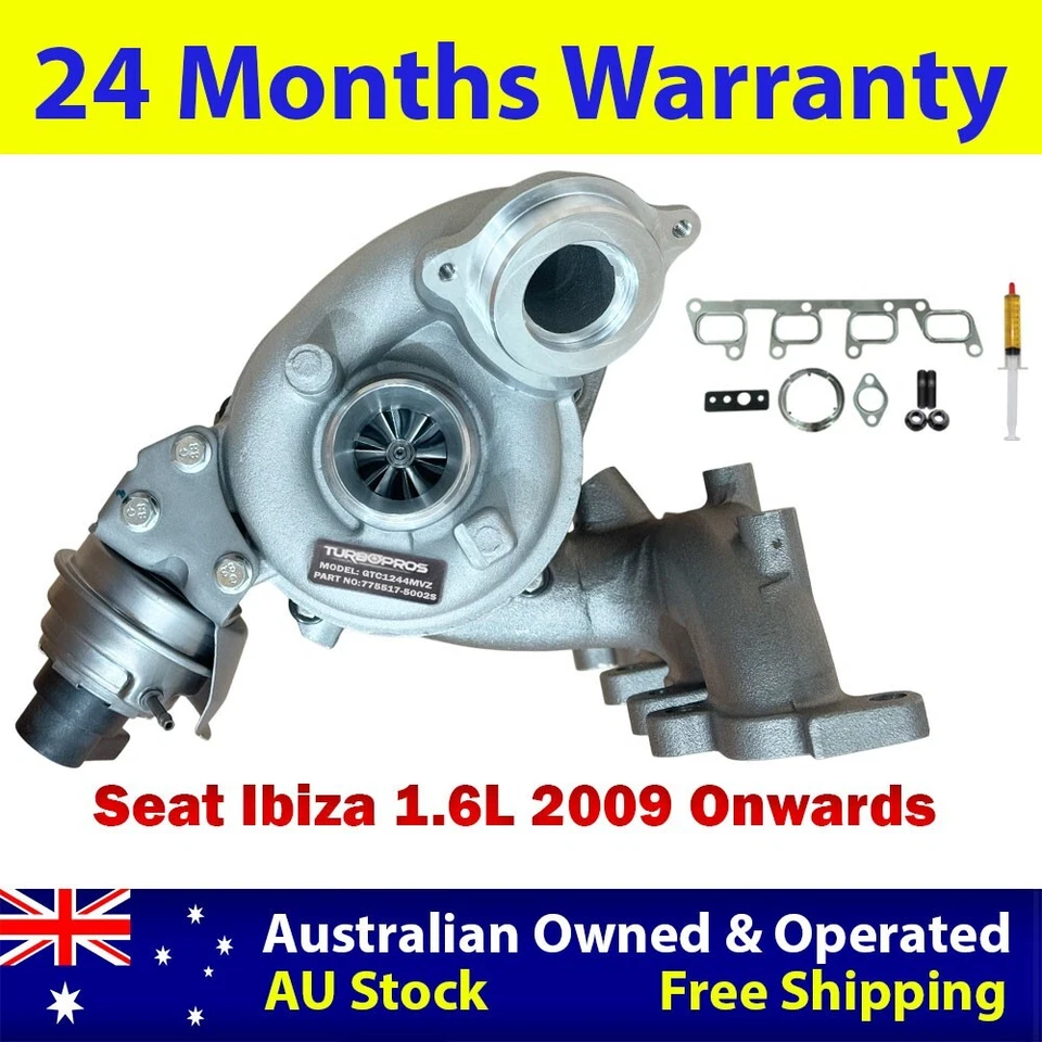 Cargador turbo Billet actualizado para Seat Ibiza 1,6 L 2009 en adelante Foto 1 de 4