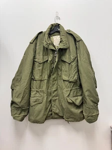 GENUINE USGI 1970 COAT COLD WEATHER FIELD OG-107 M-65 JACKET W/LINER- MEDIUM REG - Picture 1 of 16