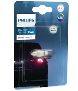 PHILIPS LED 11860U30CWB1 C5W 30MM 12V SV8.5 6000K white light festoon auto lamp - Picture 1 of 2