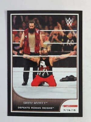 2016 Topps WWE Road to Wrestlemania #62 BRAY WYATT - Image 1 of 2