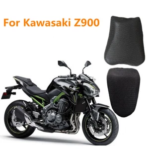 3D Mesh Fabric Motorcycle Seat Cover Heat Insulation Cushion For Kawasaki Z900 - Picture 1 of 7