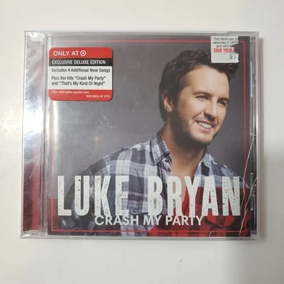 Luke Bryan Crash My Party Target exclusive CD SEALED bonus tracks - Image 1 of 4