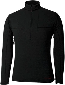 Terramar Terramar Ecolator Fleece Eco Fleece Mens Ls Zip Blk Lg Clothing - Picture 1 of 1