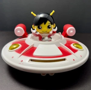 Figura de piloto alienígena Ryans World + nave espacial OVNI roja y blanca con luces y sonidos - Imagen 1 de 13