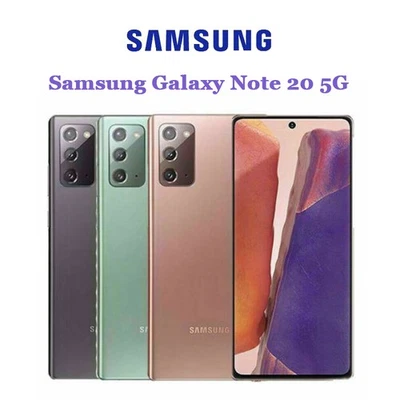 Nuovo Samsung Galaxy Note20 5G N981U 8+128GB Senza Contratto Smartphone Android - Immagine 1 di 4