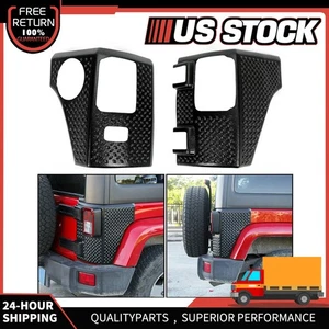 Rear Corner Guards Body Armor Tail light Cover For 2007-18 Jeep Wrangler JK JKU - Picture 1 of 23