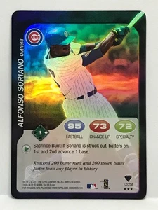 2011 Topps Attax # 12 alfonso soriano FOIL HOLO FOIL HOLO - Picture 1 of 2