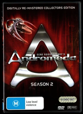 Andromeda : Season 2 (Remastered, 6 DVD Set, 2001) - Region 4 - Image 1 of 2