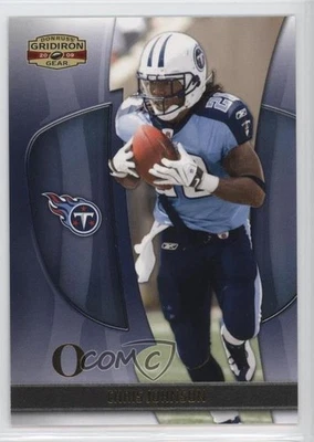 2009 Donruss Gridiron Gear Gold O's /100 Chris Johnson #20 - Image 1 of 2