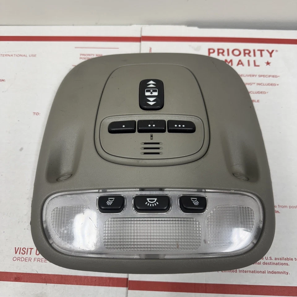 Luces interiores interruptor de ventilación techo corredizo consola superior OEM Jaguar X-Type 2001-2008 Foto 1 de 4