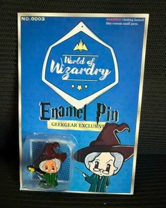 Spilla smaltata Geek Gear Wizardry #0003 Minerva Chibi Classic - Harry Potter Inspire - Foto 1 di 3