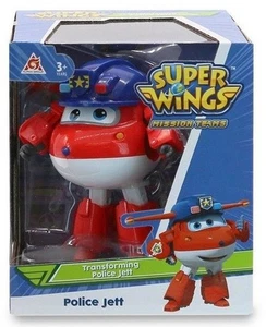 Super Wings Transforming Polizei Jett 15x17cm NEU - Bild 1 von 5