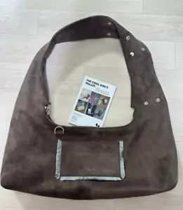 HIETA Tina / Scamosciato Marrone | Borsa a tracolla elegante in pelle - Foto 1 di 8