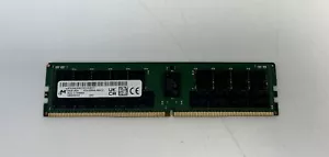 Micron 64GB (1x64GB) 2Rx4 DDR4 3200MHZ PC4-25600AA ECC Registered Memory Module - Picture 1 of 3