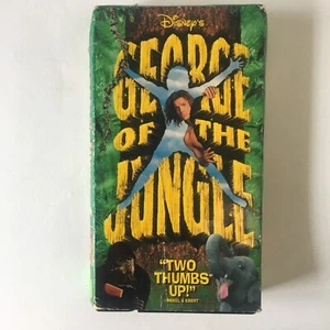 George of the Jungle VHS Video Tape Movie Full Screen Brendan Fraser John Cleese - Picture 1 of 12