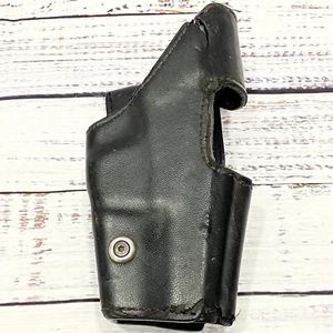 Safariland Glock 20, 21  Duty Holster Leather Black 295J 2597 - Picture 1 of 10