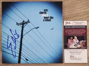 Eric Church Signed Heart Like A Wheel 7" Vinyl Record 45 RPM Country LEGEND JSA - Picture 1 of 3
