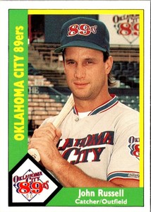 1990 CMC Oklahoma City 89ers John Russell #11 Oklahoma City 89ers