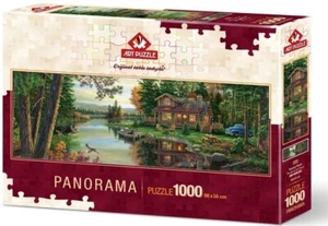 NEW Art Puzzle Jigsaw Puzzle 1000 Pieces Panorama 4483 The Art of The Peace - Picture 1 of 2