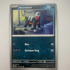 Houndour 132/197 Sv03: Obsidian Flames Regular - Picture 1 of 1