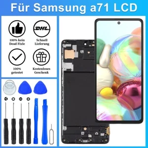 Original Samsung Galaxy A71 A715F Pantalla LCD Pantalla Táctil Marco OLED - Imagen 1 de 9