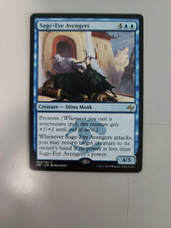 MTG Sage-Eye Avengers Fate Reforged 050/185 Regular Rare - Image 1 of 1