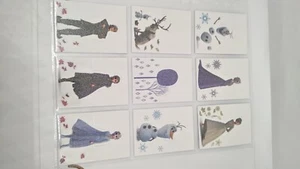 9 Sticker Die Eiskönigin 2 Frozen The Chrystal Sticker Collection Panini C1-C9 - Bild 1 von 2