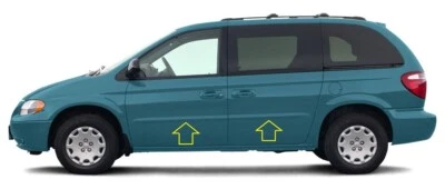 Chrome Door Side Belt Molding Moulding Body Trim for Chrysler Town Country 96-07 - Image 1 of 2