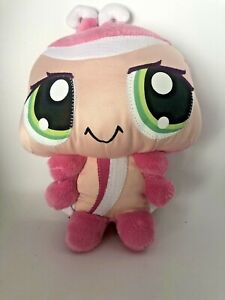 LITTLEST PET SHOP LPS Soft Plush Pink & White Ladybug Doll Toy Hasbro 