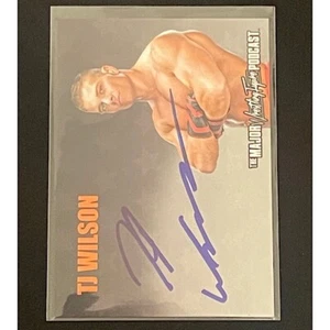 TJ Wilson MWFP Major Wrestling Figure Podcast Card Auto Autograph - Picture 1 of 1