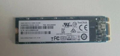 Sandisk X400 M.2 SSD 512GB (1) - Image 1 of 2
