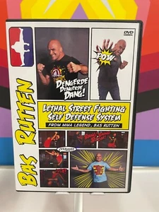 Bas Rutten's Lethal Street Fighting Self Defense System DVD MMA UFC 2003 - Picture 1 of 2