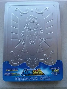 SAINT SEIYA PEGASUS BOX METALICA, CABALLEROS ZODIACO PEGASO SAGA SANTUARIO - Imagen 1 de 1