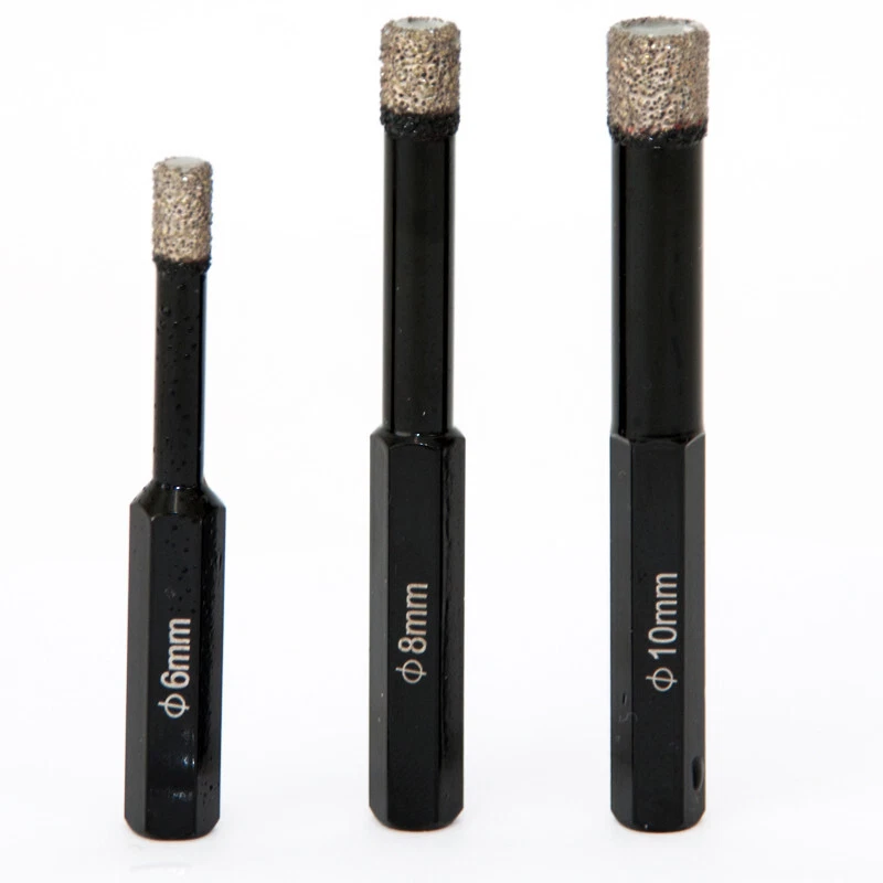 Hohlbohrer für Fliesen Diamantbohrer Set Sechskant Aufnahme für Bohrmaschinen - Bild 1 von 4