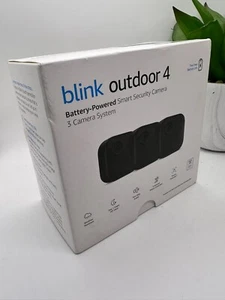 Cámara de seguridad inteligente sin cables Blink Outdoor 4 (4.ª generación) - Sistema de 3 cámaras - Imagen 1 de 4