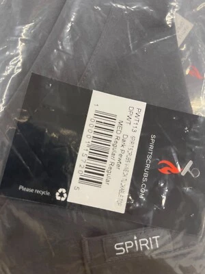 Blusa Médica Spirit para Mujer #PWT113 GRIS PELTRE Elige tu Talla Nueva con Etiquetas Foto 1 de 4