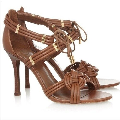 Nuovissimi tacchi stringati Tory Burch Audrianna Glassati Lounge Taglia 8 5 al dettaglio $350