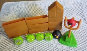 Angry Birds Knock on Wood Game - Partial Set Replace Your Missing Pieces 