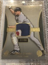 Jason Giambi 2004 SP Game Used Premium Patches /50 Error?