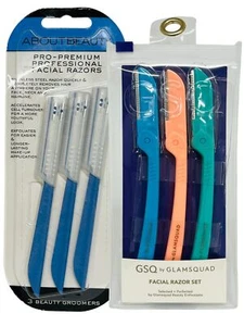 Facial Razor Lot - Glamsquad & About Beauty (6-total) - Picture 1 of 1