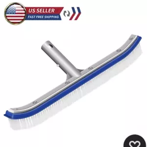 Spazzola Pulizia Piastrelle e Pavimenti Parete Piscina Alluminio Resistente 18" - Foto 1 di 12