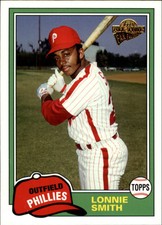 2005 (PHILLIES) Topps All-Time Fan Favorites #82 Lonnie Smith