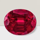 AAA+ Ruby Oval Cut Loose Gemstone 6x4 mm - 0.67 Cts Gemstone