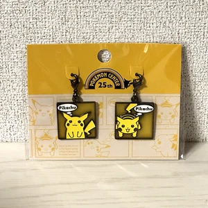 Pokemon Center 25th Anniversary Pikachu Metal Keychain Charm Sealed New - Picture 1 of 5