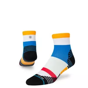 Stance Rate Performance Ultralight QTR Height Cushion Socks Men's Med 6-8.5 New - Picture 1 of 5