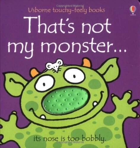 Thats Not My Monster(Usborne Touchy-Feely Books) - Board book - VERY GOOD Foto 1 de 1